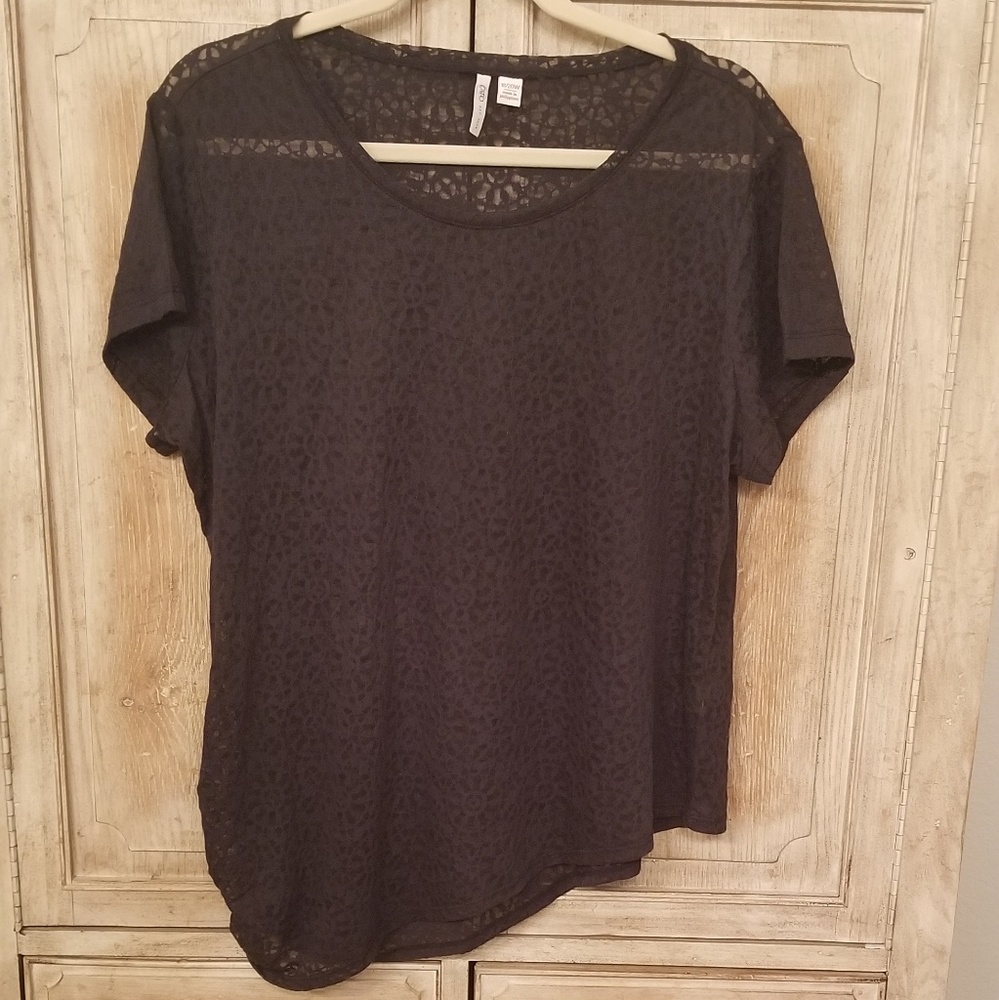 CATO Plus Ruched Top (Sz 18/20)